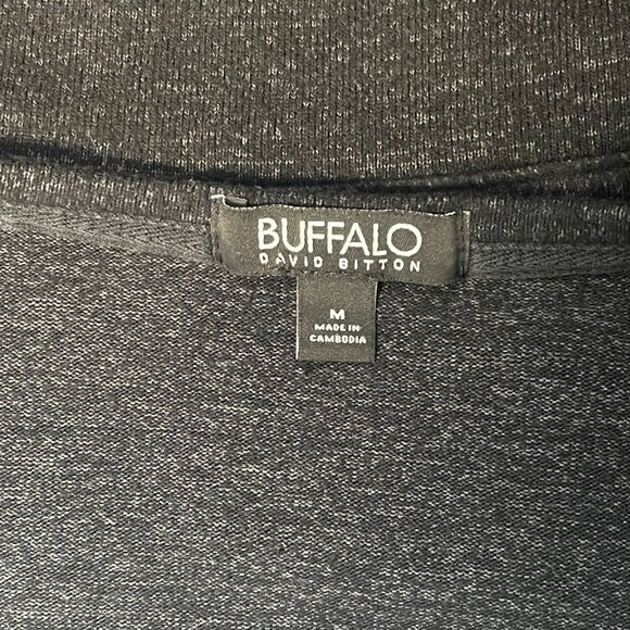 Buffalo David Bitton “Good Vibes” Long Sleeve Top M - Picture 5 of 6